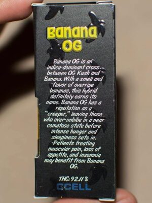 Banana OG Dank Cartridge