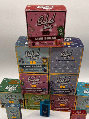 Baked Bar 2g – Liquid Diamonds + Live resin Disposable